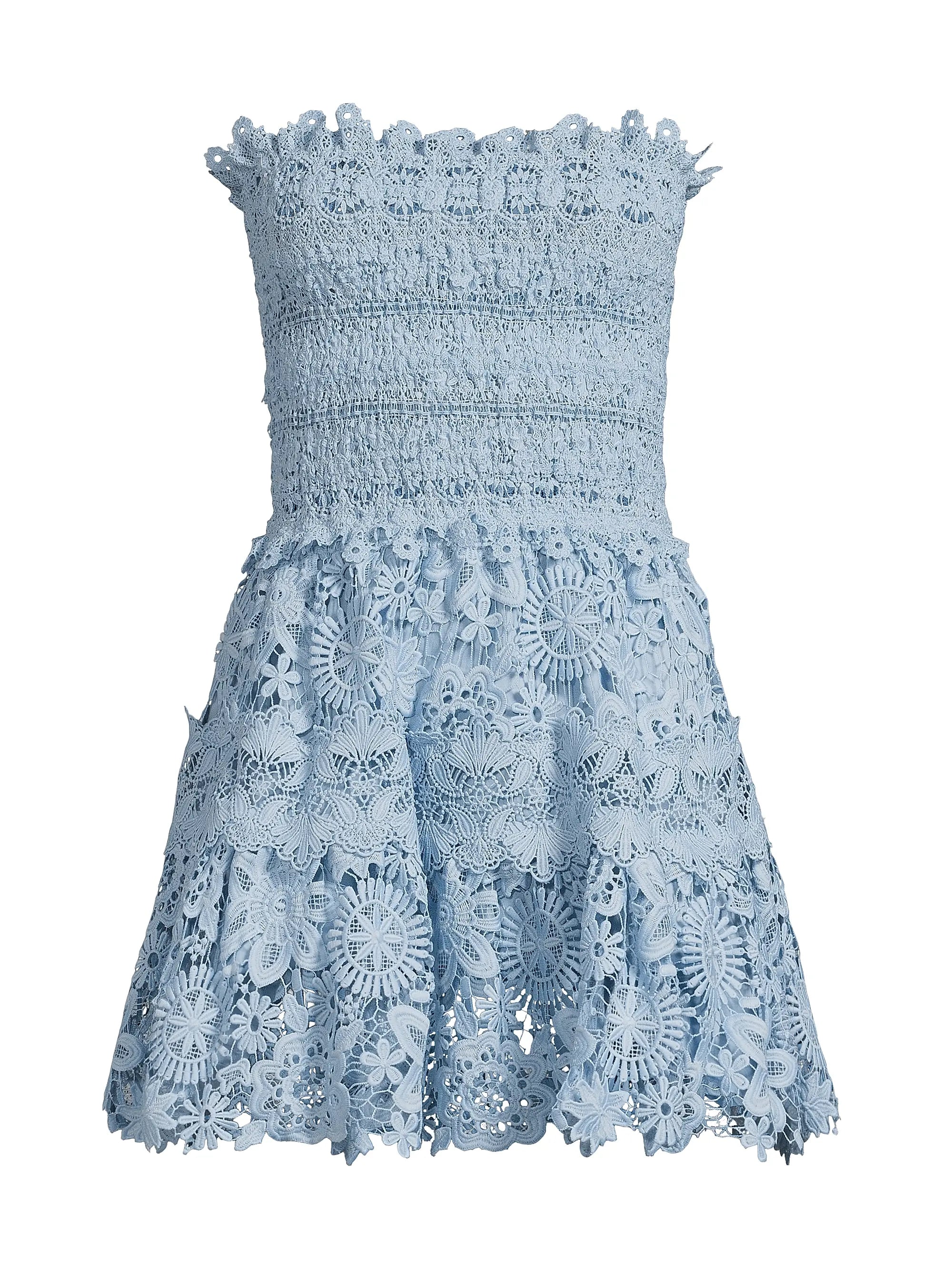 Opal Mini Dress in Sky