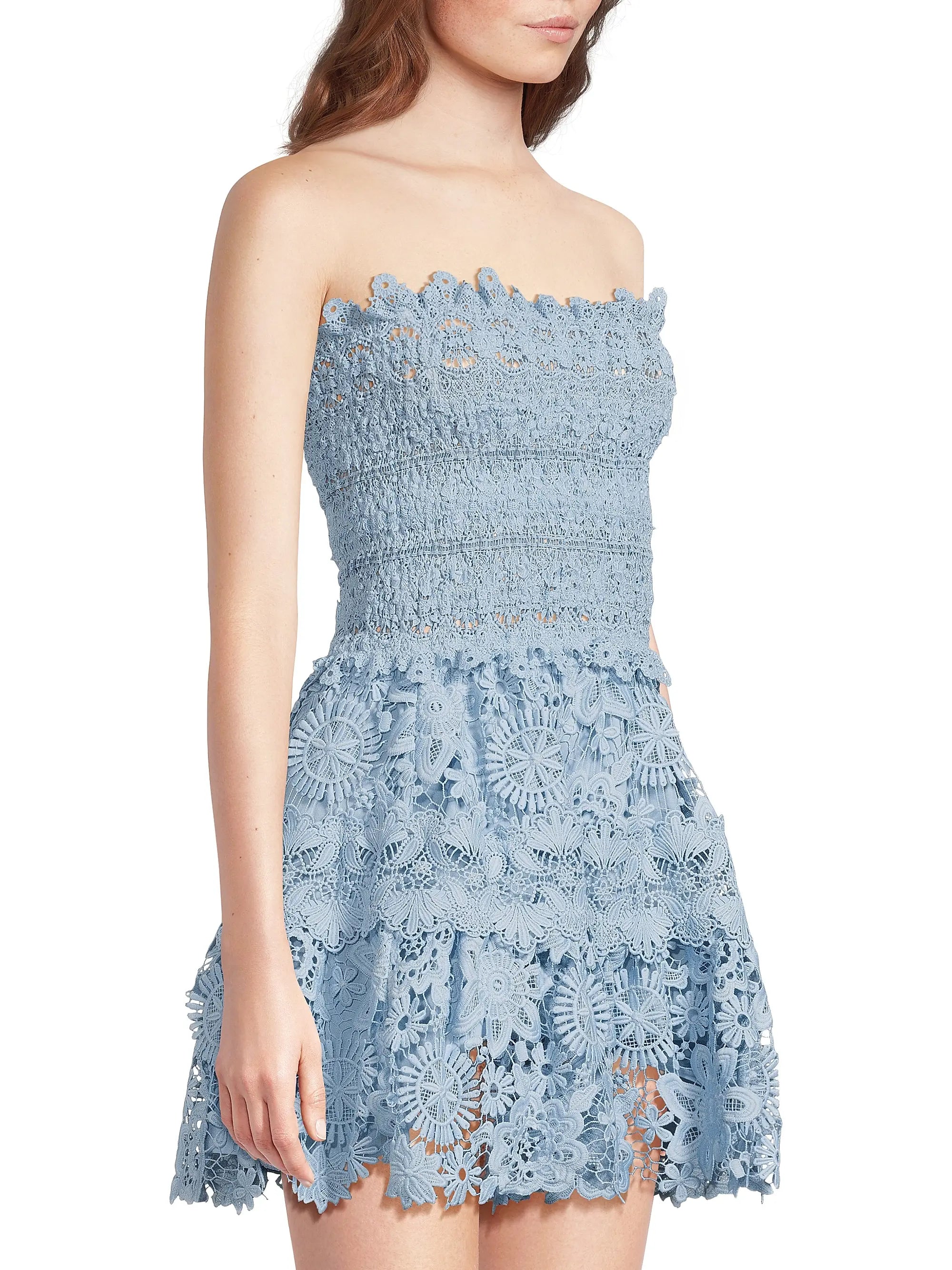 Opal Mini Dress in Sky