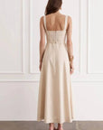 Aqua Blu Claudette Maxi Dress in Illuminee