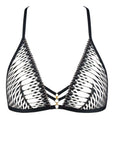 Aubade Voodoo Kiss Bralette in Millenium Black