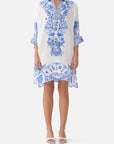 Camilla Wide Body Kaftan in Ceramic Panoramic
