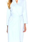 Elle Long Sleeve Robe in Light Blue