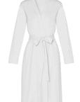 Elle Long Sleeve Robe in White