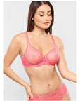 Empreinte Cassiopee Full Cup Bra in Electric Pink