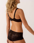 Melody Underwired Seamless Bra in Black