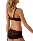 Melody Underwired Seamless Bra in Black