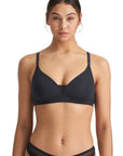 Louie Soft Wireless Bra in Black
