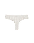 Fleur du Mal Jasmine Lace Cami & Flutter Panty Set in Ivory
