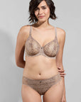 Cassiopee Full Cup Bra in Rose Sauvage