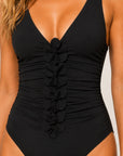 Tess V-Neck Silent Underwire in Black