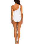 Karla Colletto Basics One Shoulder in White BA-V60 back view