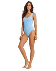 Ines Round Neck in Pale Blue