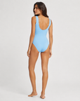 Ines Round Neck in Pale Blue