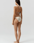 Melissa Odabash Costa Bikini Set in Gold