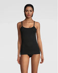 Oscalito Cotton Spaghetti Tank Top front view