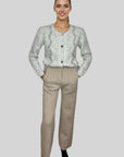 PHO Knit Cardigan in Grey