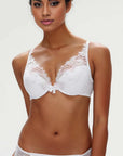 Wish Triangle Contour Bra in Crystal White