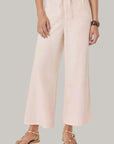 Splendid Lounge Denim Cropped Pant in Rose Petal