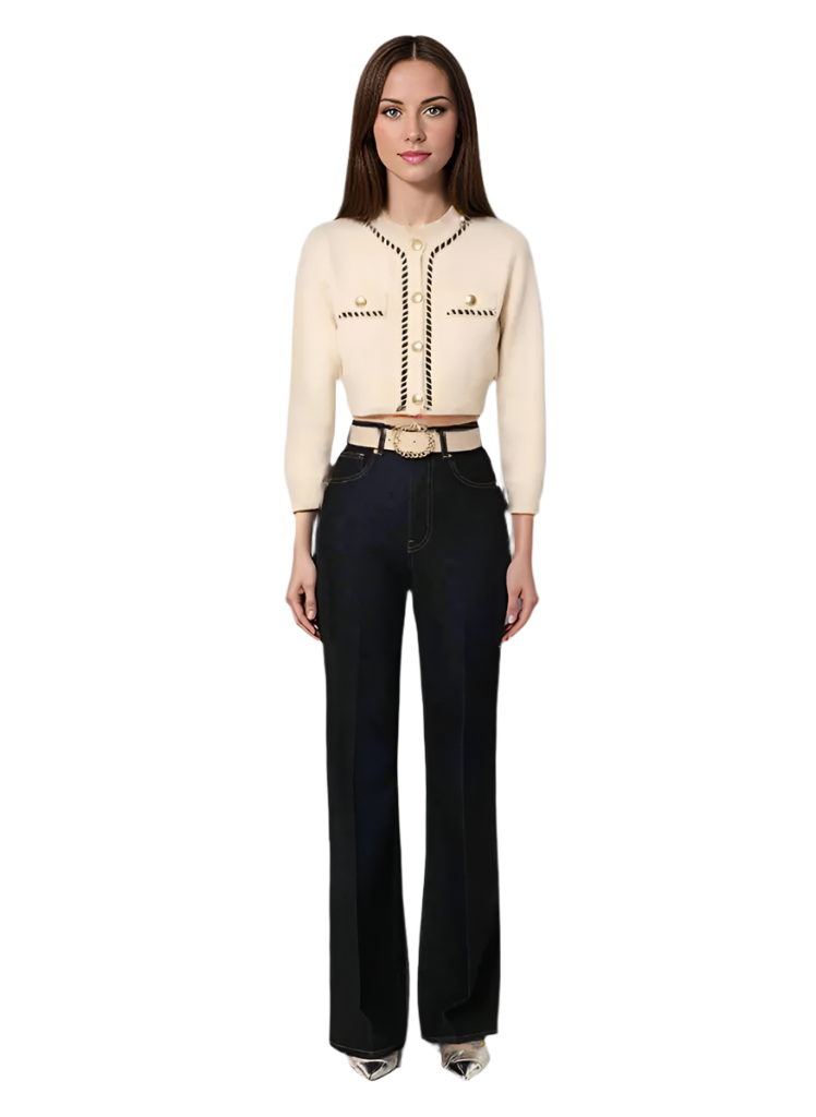 Gemini Cropped Cardigan