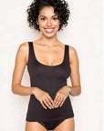 Only Hearts Low Back Tank Color: Black Size: S at Petticoat Lane Greenwich, CT
