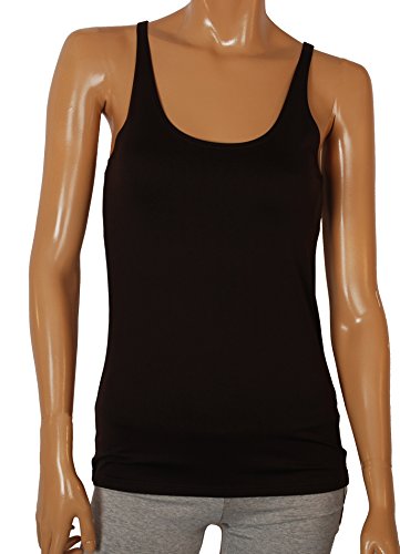 Only Hearts Skinny Neck Tank Color: White, Black, Creme, Barely Pink, Denim, Burnt Brown, Mint Green, Blue Mist Size: S, M, L at Petticoat Lane Greenwich, CT