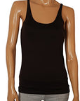 Only Hearts Skinny Neck Tank Color: White, Black, Creme, Barely Pink, Denim, Burnt Brown, Mint Green, Blue Mist Size: S, M, L at Petticoat Lane Greenwich, CT