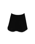 Karla Colletto Ines A-Line Skirt Color: Black Size: XS at Petticoat Lane Greenwich, CT