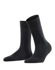 Falke Sensitive London Women's Socks Color: Anthra. Mel. Size: 35-38 at Petticoat Lane Greenwich, CT