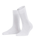 Falke Sensitive London Women's Socks Color: White Size: 35-38 at Petticoat Lane Greenwich, CT