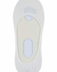 Falke No Show Socks Color: White Size: 37-38 at Petticoat Lane Greenwich, CT