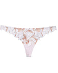 Lily Embroidered Hipster Thong