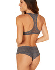 Cosabella Never Say Never Hottie Low Rise Boyshort Color: Anthracite Size: S/M at Petticoat Lane Greenwich, CT