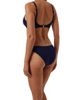 Melissa Odabash Salvador Bikini in Navy Size: S/42, M/44, L/46 at Petticoat Lane Greenwich, CT