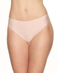 Commando Butter Mid-Rise Thong Color: Nude Size: XS at Petticoat Lane Greenwich, CT