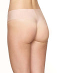Commando Butter Mid-Rise Thong Color: Black, Nude, Blush, Cinnamon, Seal, Vine Size: XS, S, M, L at Petticoat Lane Greenwich, CT