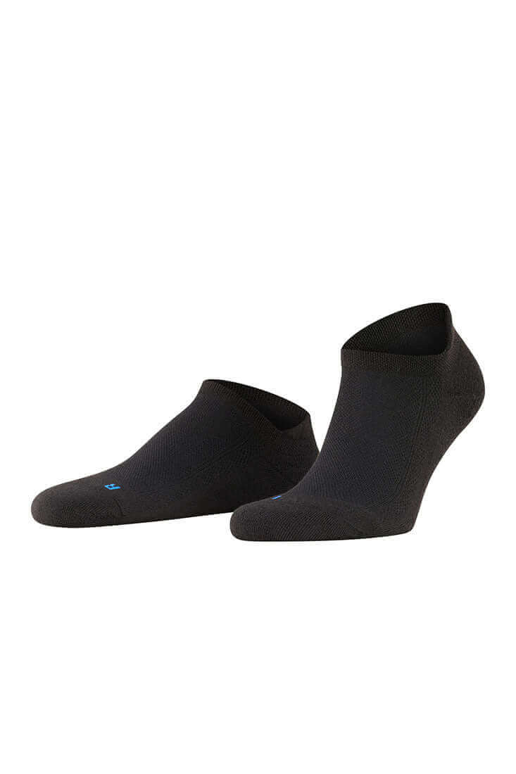 Falke Cool Kick Sneaker Socks Color: Black Size: 37-38 at Petticoat Lane Greenwich, CT
