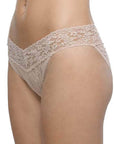 Hanky Panky Signature Lace V-Kini Color: Chai Size: S at Petticoat Lane Greenwich, CT