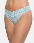 Hanky Panky "I Do" Original Rise Thong Color: White at Petticoat Lane Greenwich, CT