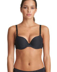 Marie Jo Tom Push Up bra Color: Charcoal Size: 32C at Petticoat Lane Greenwich, CT