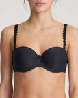 Marie Jo Tom Strapless Color: Charcoal Size: 32A at Petticoat Lane Greenwich, CT