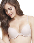 On Gossamer Bump It Up Bra Color: Champagne Size: 30A at Petticoat Lane Greenwich, CT