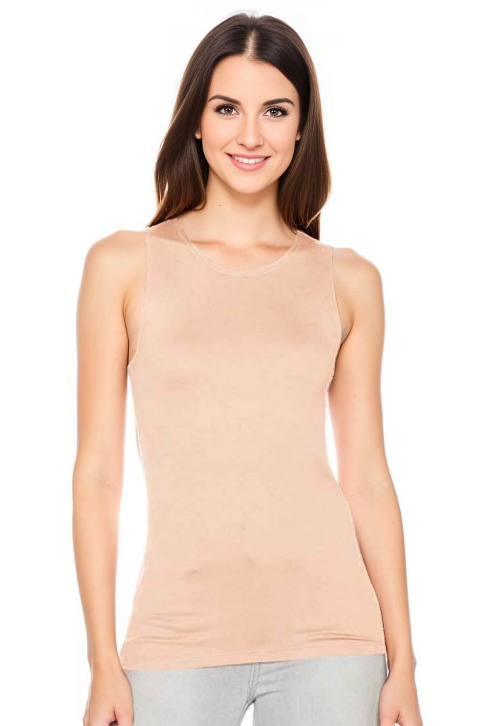 Only Hearts Cutaway Tank Color: Parchment Size: S at Petticoat Lane Greenwich, CT