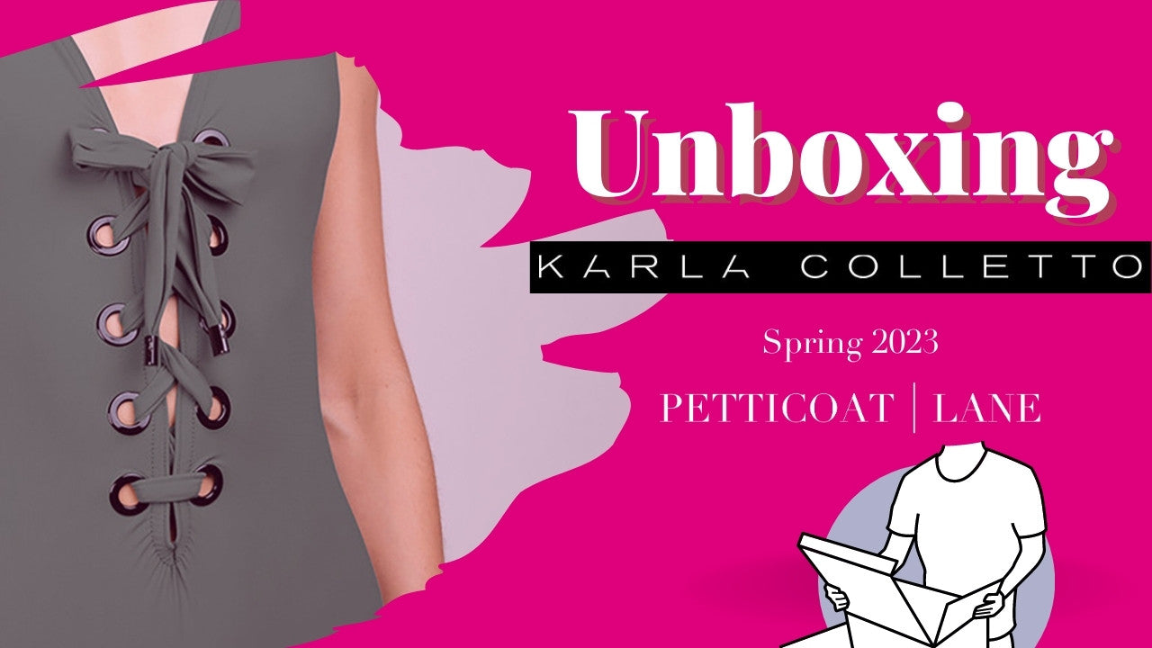Unboxing Karla Colletto Swimwear Spring 2023