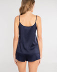 Oscalito Spaghetti Top in Stretch Silk