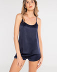 Oscalito Spaghetti Top in Stretch Silk