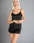 Oscalito Spaghetti Top in Stretch Silk