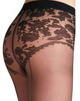 Sheer Back Seam Tights