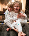 Kids Skiers Long Pj Set