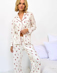 Cherry Toss Long PJ Soft Set