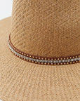 Kate Hat in Tan/Stud Belt
